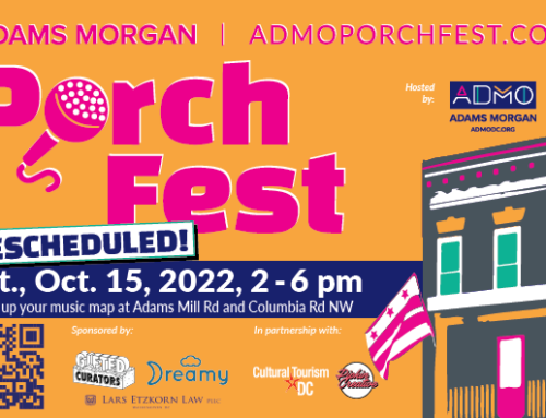 This Saturday: Adams Morgan PorchFest Returns on October 15 with 70+ Local Bands (NEW RESCHEDULED DATE)